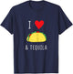 I Love Tacos And Tequila Shirt Mamacita Cinco De Mayo Party T-Shirt - T-Shirt | Navy