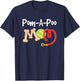 Pom-A-Poo Mom Mothers Day Pet Gift T-Shirt - T-Shirt | Navy