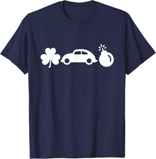 Irish Car Bomb St Patricks Day Alcohol Pub Crawl T-Shirt - T-Shirt | Navy