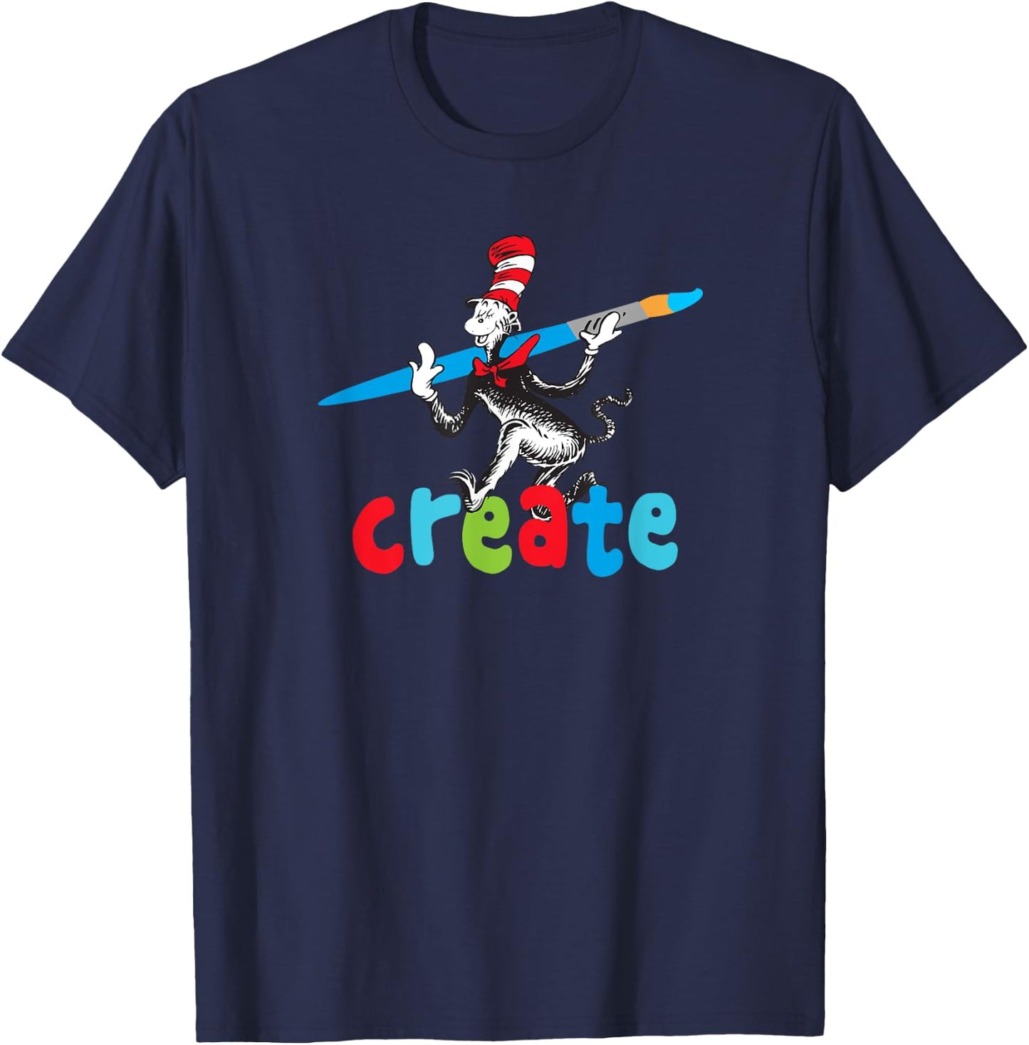 Dr. Seuss Create T-Shirt - T-Shirt | Navy