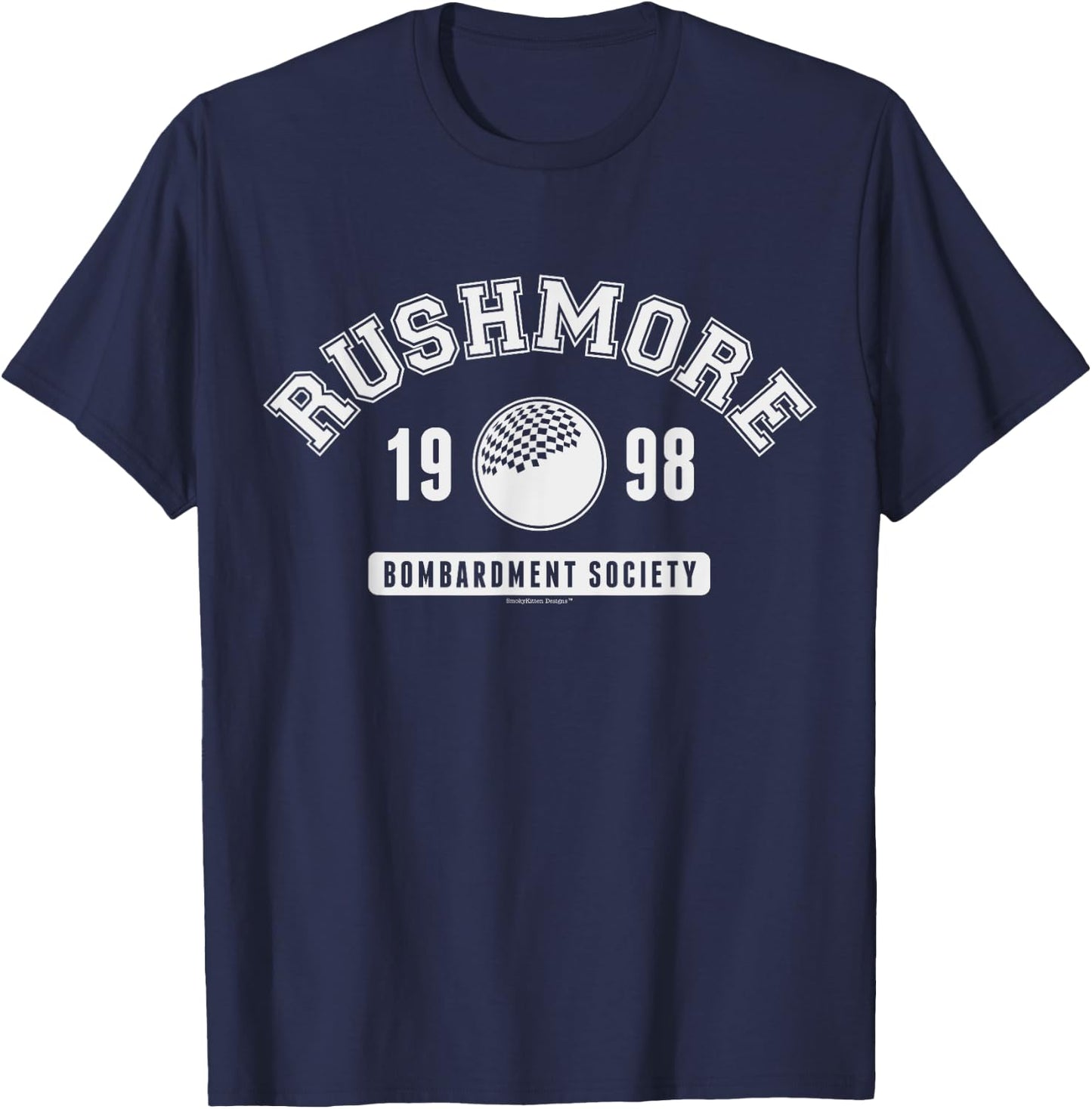 Rushmore Bombardment Society - Funny Movie T-Shirt - T-Shirt | Navy