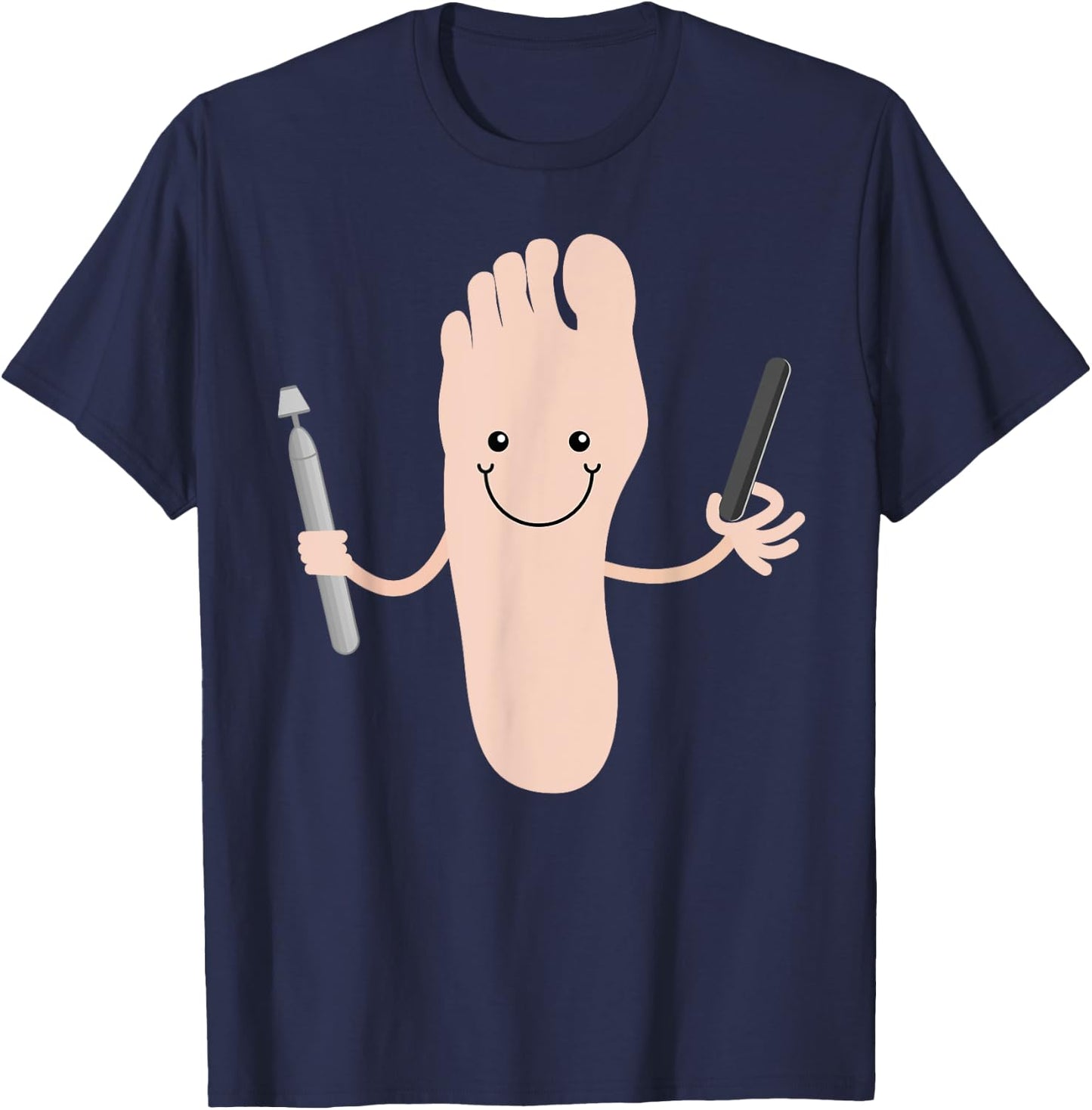 Funny Foot Doctor Sexy Podiatrist Beautician Shirt T-Shirt - T-Shirt | Navy