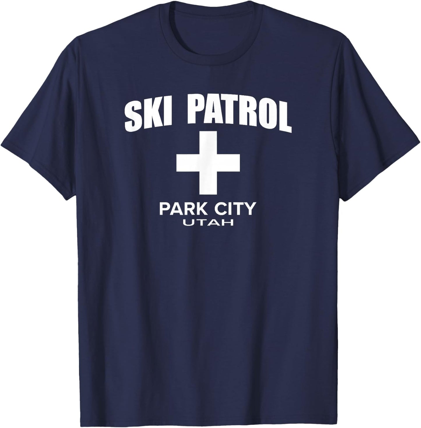 Official Park City Utah Ski Patrol T-Shirt - T-Shirt | Navy