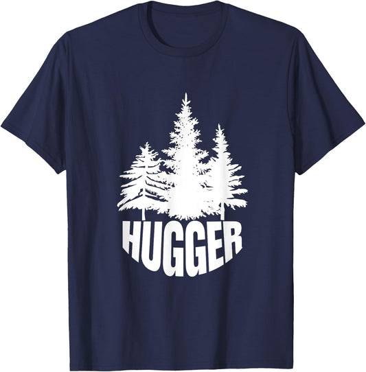 Green Environmentalist - Tree Hugger T-Shirt - T-Shirt | Navy