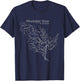Mississippi River and Tributaries T-Shirt - T-Shirt | Navy