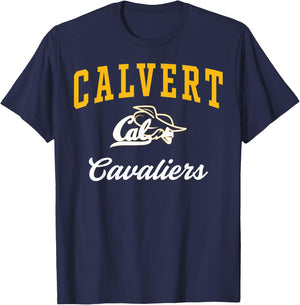 Calvert High School Cavaliers C3 T-Shirt - T-Shirt | Navy