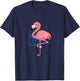 Medical Doctor Nurse gift Pediatrics Flamingo T-Shirt - T-Shirt | Navy