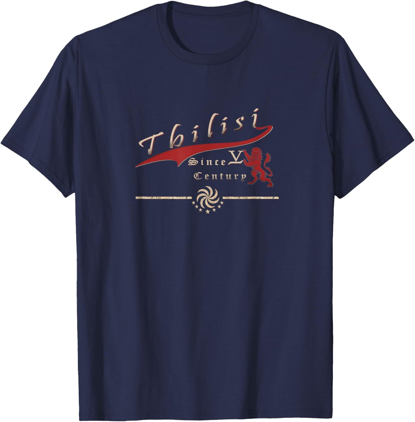 Tbilisi Since V Century T-Shirt - T-Shirt | Navy