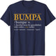 Funny BUMPA definition Fathers day gift Grandpa gift T-Shirt - T-Shirt | Navy