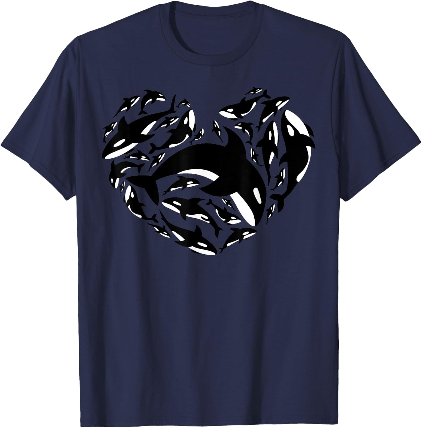 Love Orca Gifts Killer Whale T-Shirt - T-Shirt | Navy