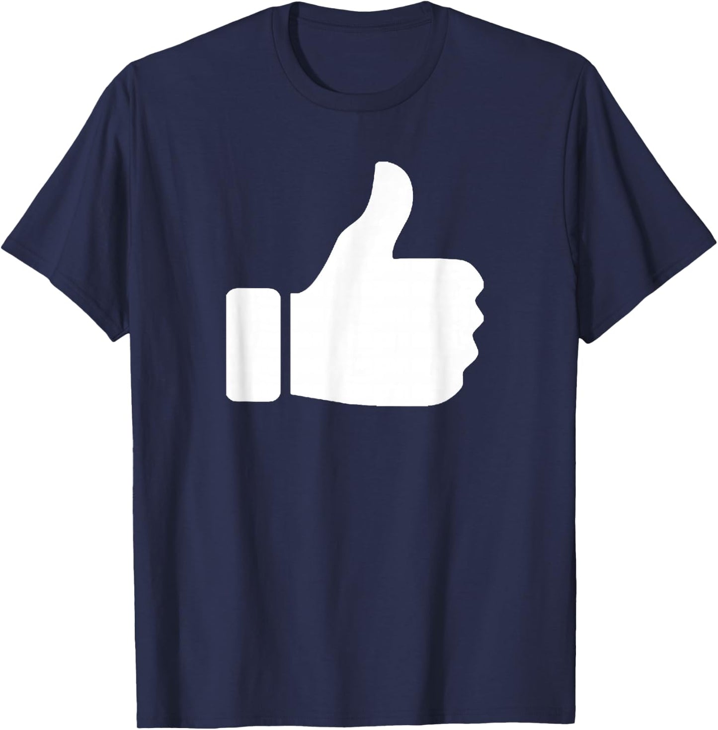 Thumbs Up Funny Shirt T-Shirt - T-Shirt | Navy