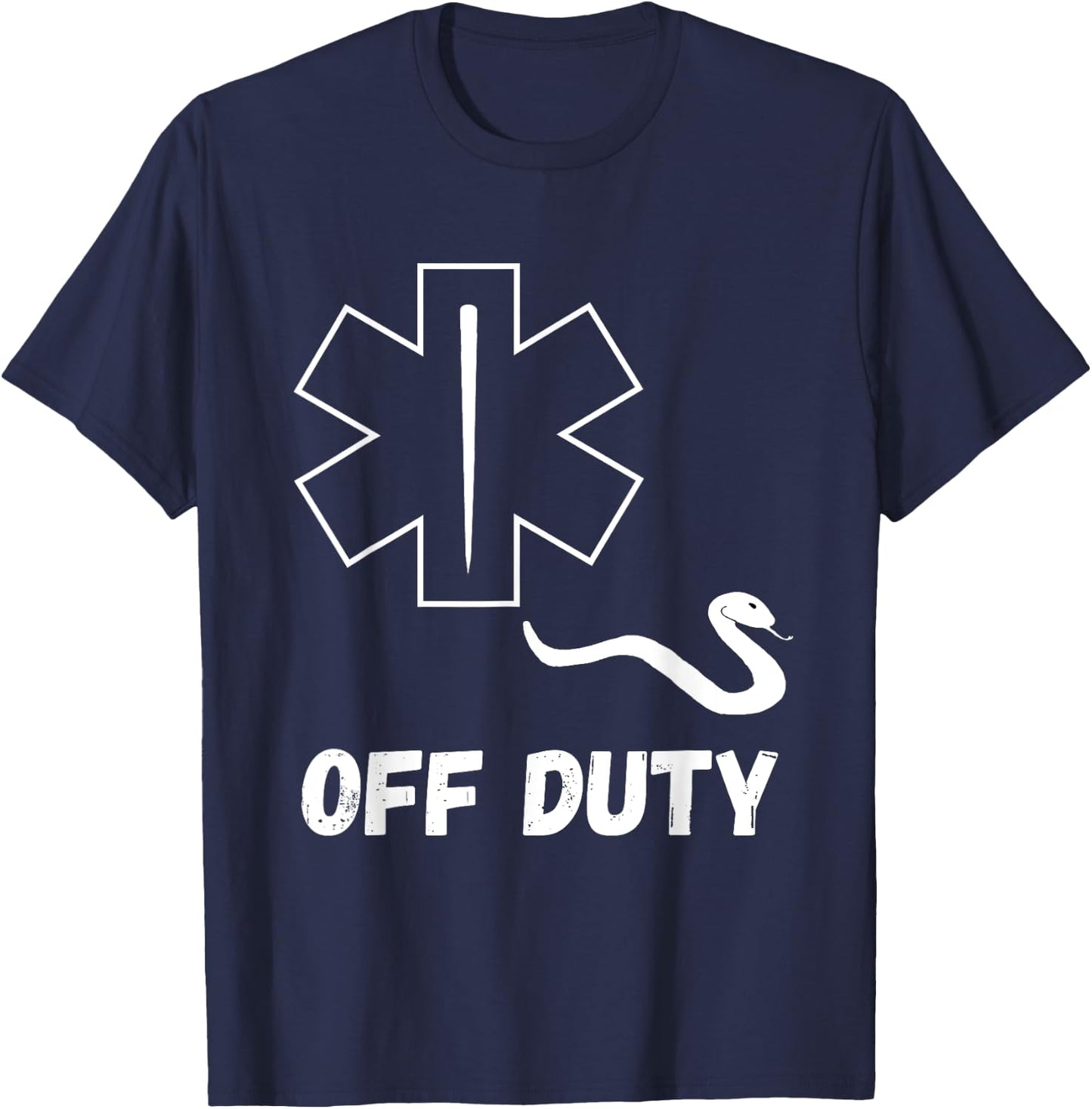Paramedic Out of Service Ambulance T-Shirt - T-Shirt | Navy