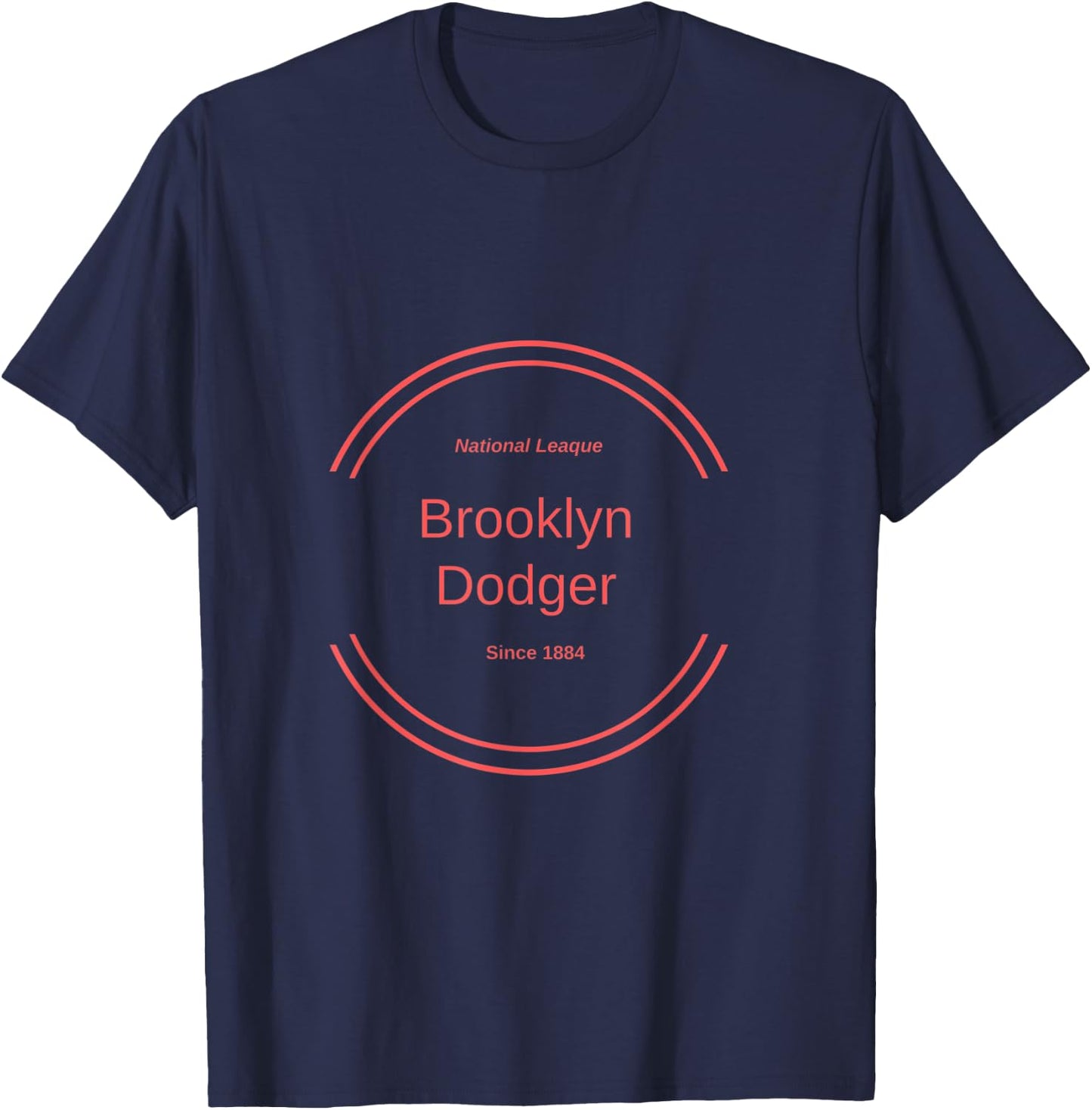 Brookly Dodger Nice T-Shirt - T-Shirt | Navy