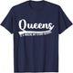 Queens Its Where My Story Begins T-Shirt - T-Shirt | Navy
