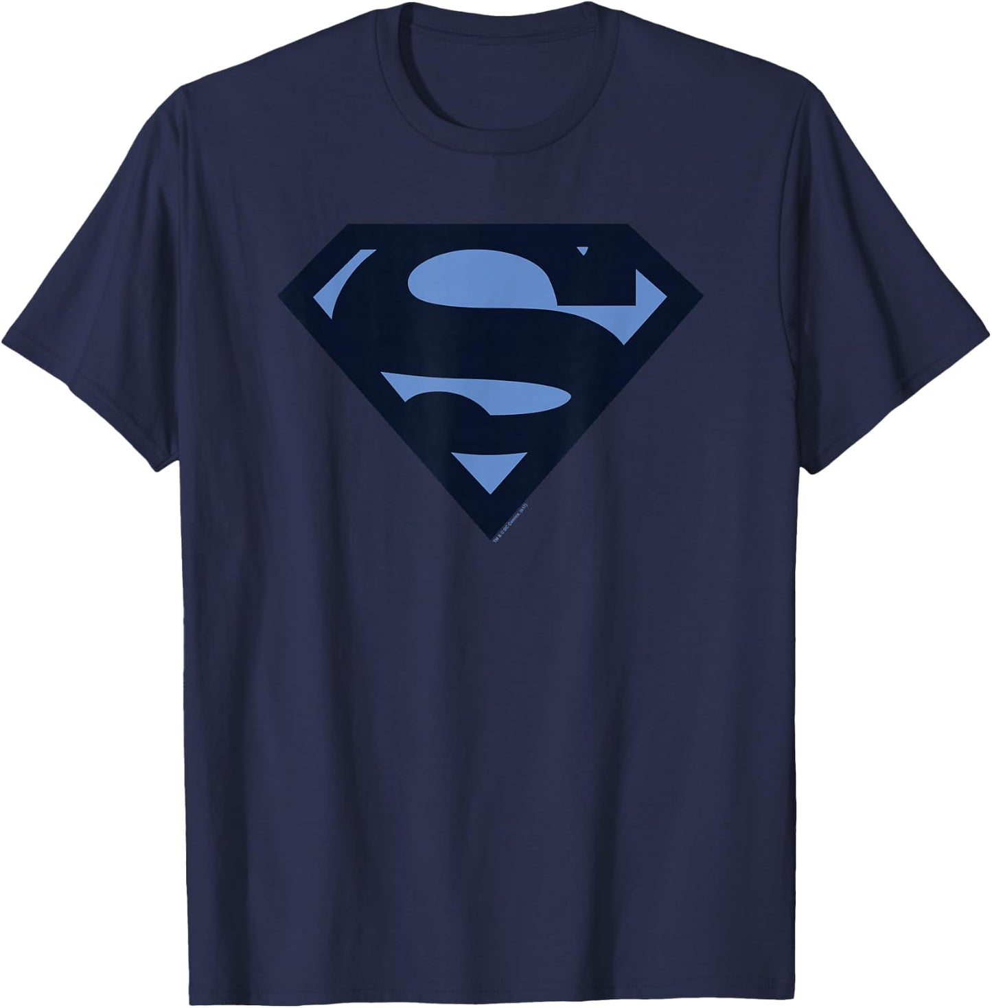Superman Blue Shield T-Shirt - T-Shirt | Navy