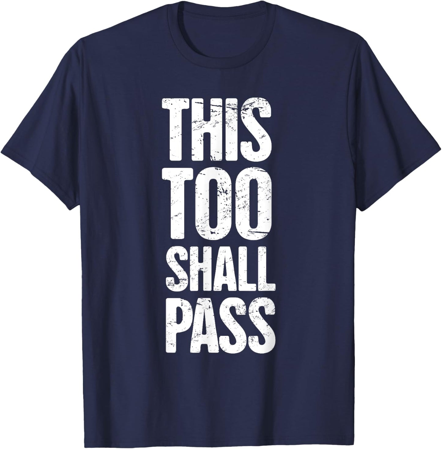 Pass - Kidney Stone Surgery Gift / Funny Kidney Stones T-Shirt - T-Shirt | Navy