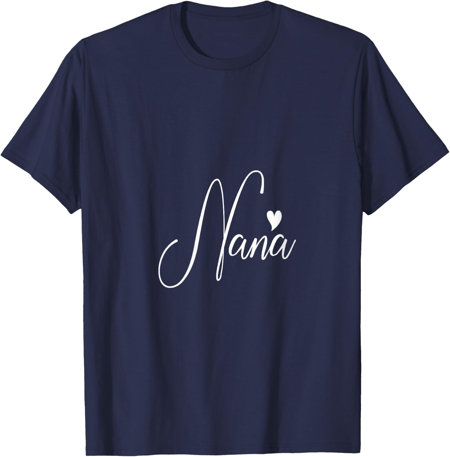 Nana Grandma Mother's Day Christmas Birthday V-Neck T-Shirt - T-Shirt | Navy
