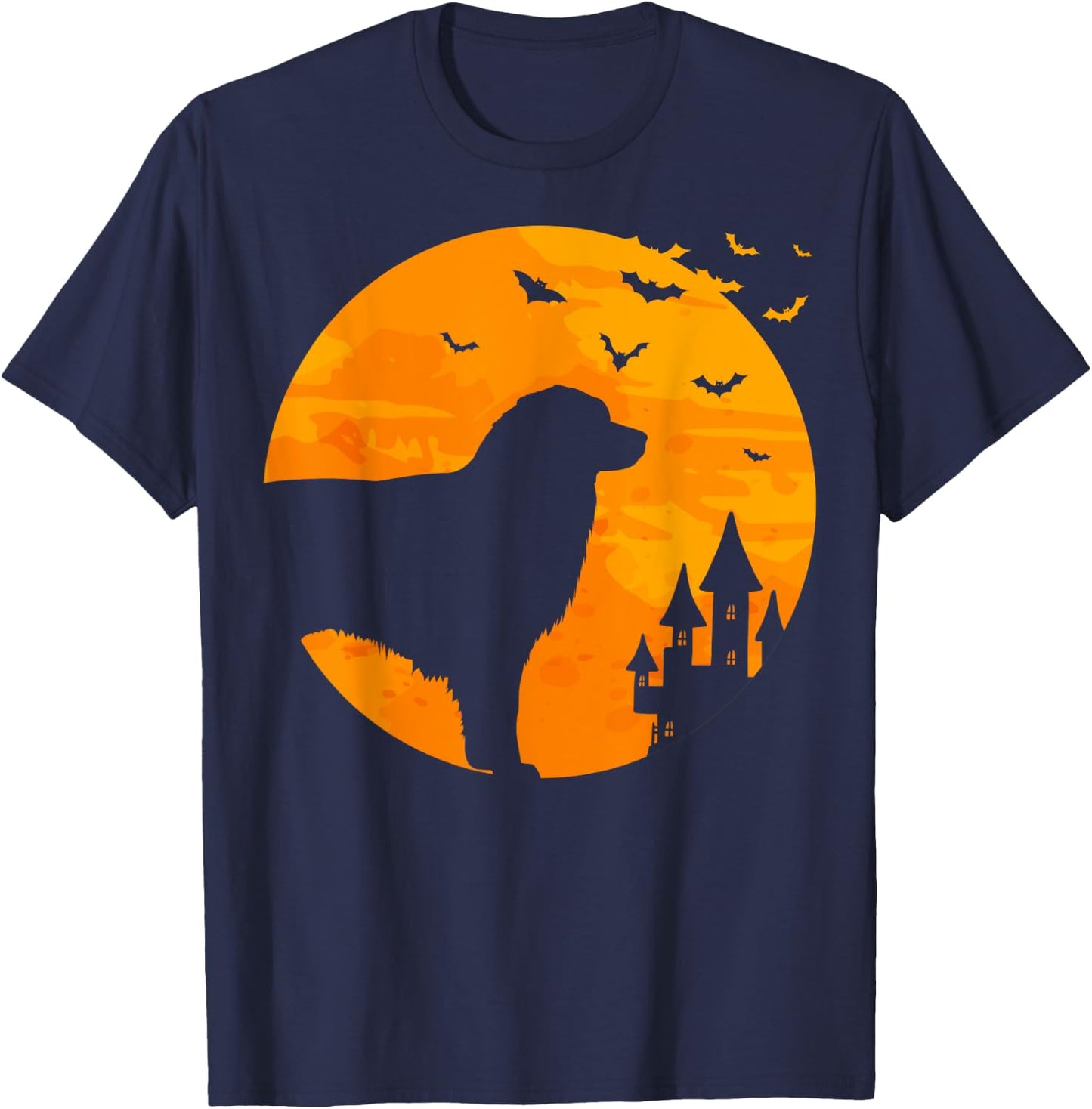 Aussie Scary Halloween T Shirt T-Shirt - T-Shirt | Navy