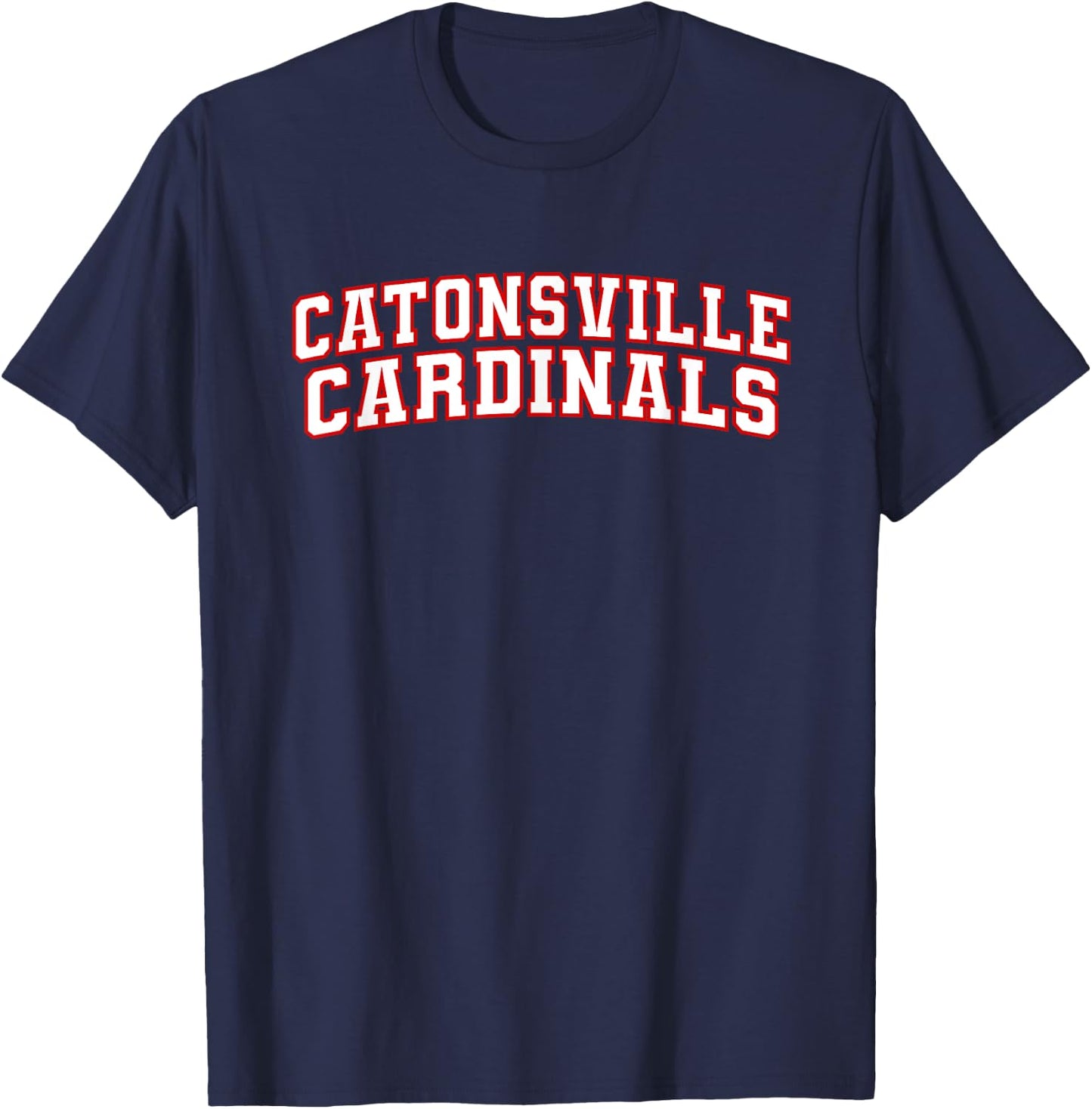 Columbia State Catonsville Chargers Apparel Sports Fan T-Shirt - T-Shirt | Navy