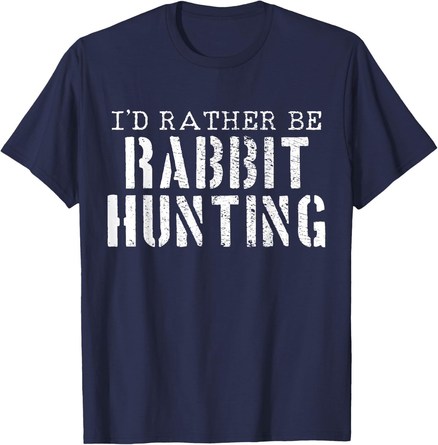 Rabbit Hunting T-Shirt - T-Shirt | Navy