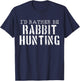 Rabbit Hunting T-Shirt - T-Shirt | Navy