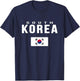 South Korea Korean Flag Gift Souvenir T-Shirt - T-Shirt | Navy