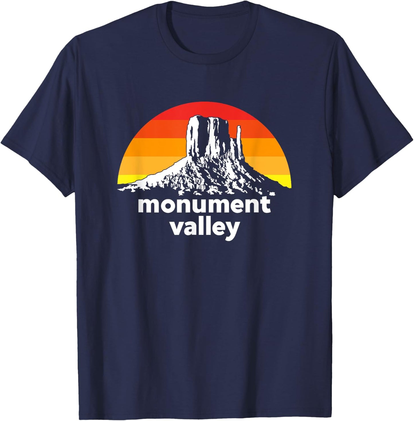 Unku Monument Valley T-Shirt - T-Shirt | Navy
