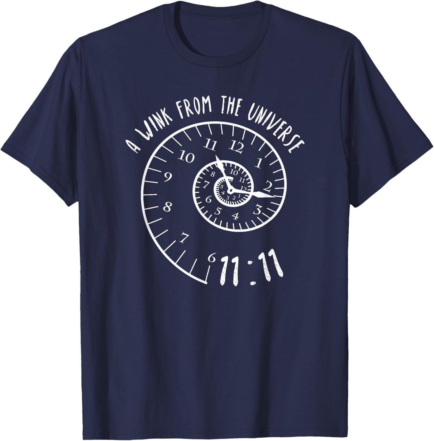 Synchronicity Numerology Manifestation Numbers 1111 Shirt T-Shirt - T-Shirt | Navy