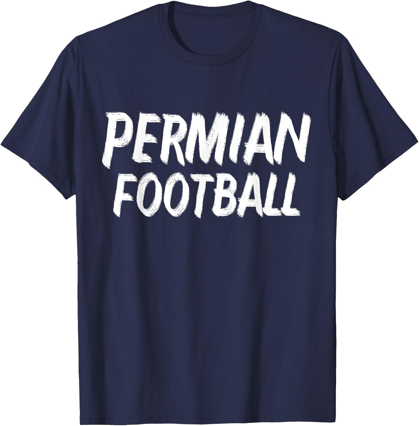 Permian High Football product - Show School Spirit T-Shirt - T-Shirt | Navy