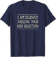 I'm Silently Judging Your Beer Selection - Vintage Style T-Shirt - T-Shirt | Navy
