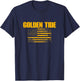 Peabody Golden Tide USA Flag Pride T-Shirt - T-Shirt | Navy