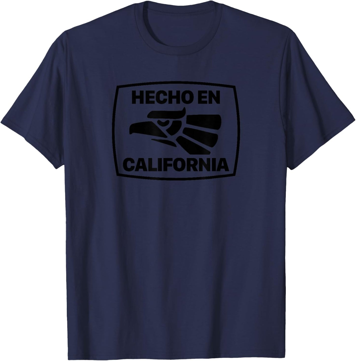 Hecho En California - Mexican American Shirt T-Shirt - T-Shirt | Navy