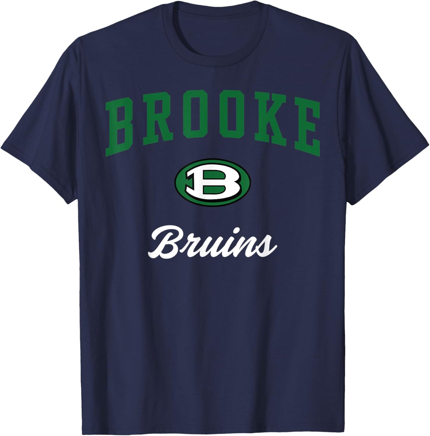 Brooke High School Bruins C3 T-Shirt - T-Shirt | Navy