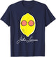 John Lemon Merch Pun Funny Gift Lime Lemon Fruit Fans T-Shirt - T-Shirt | Navy