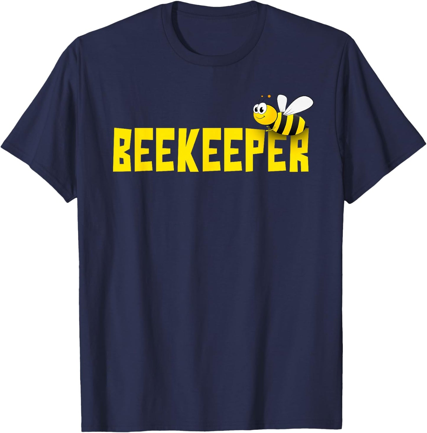 Bee Keeper Beekeeper | Funny Cute Beekeeping T-Shirt - T-Shirt | Navy