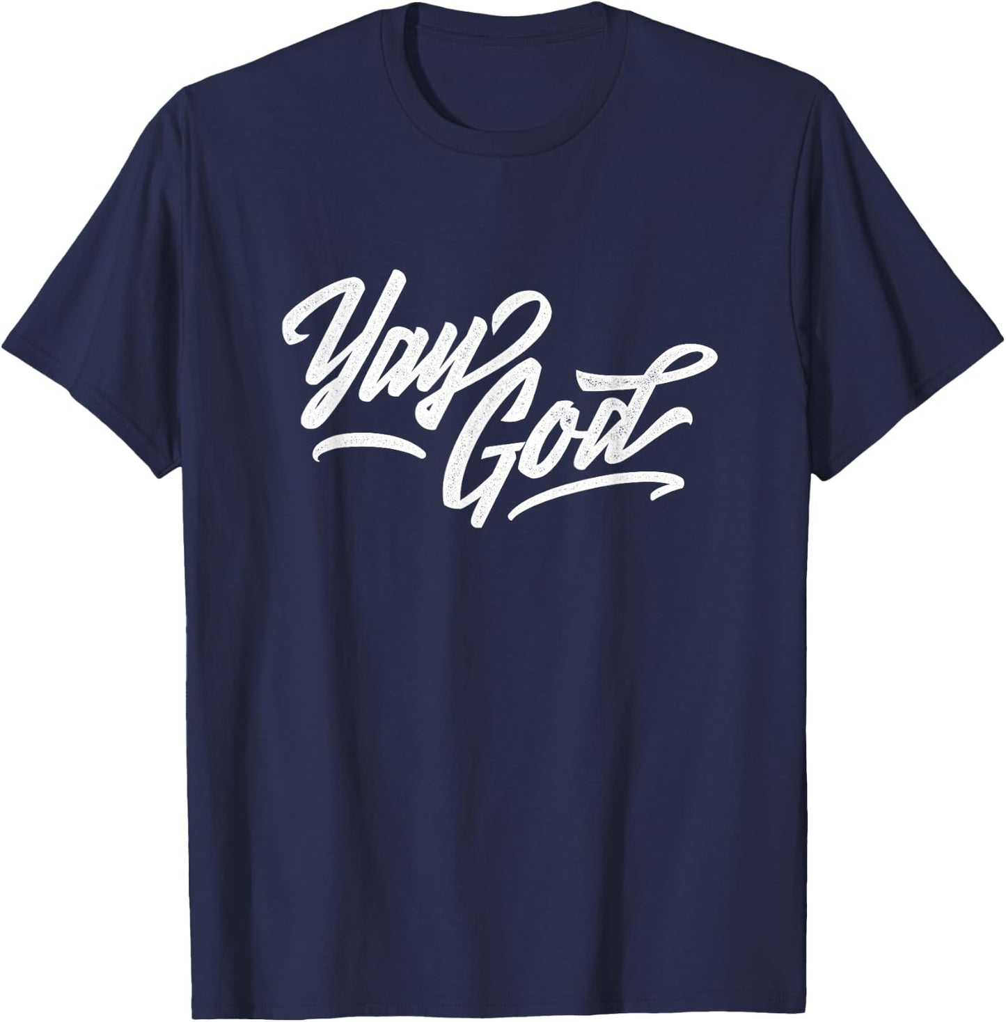 Yay God T-Shirt - T-Shirt | Navy
