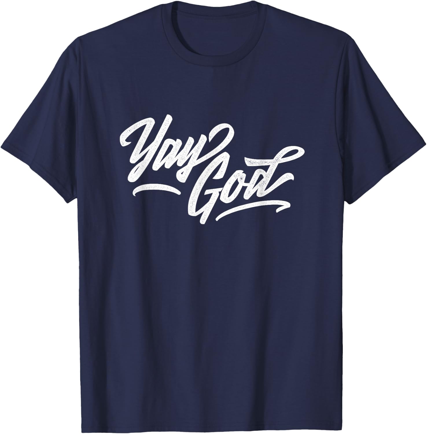 Yay God T-Shirt - T-Shirt | Navy