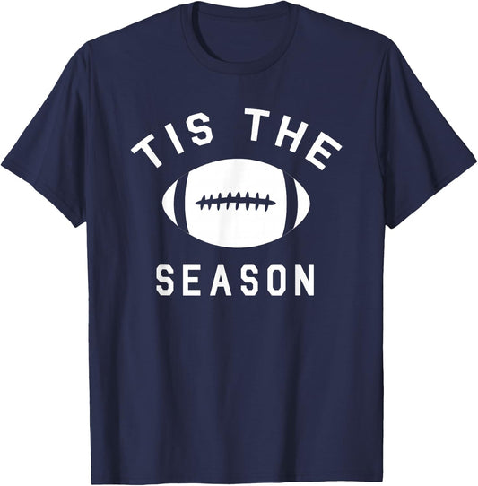 Funny Football - 'Tis The Season T-Shirt - T-Shirt | Navy