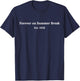 Funny Summer Vacation T-Shirt - T-Shirt | Navy