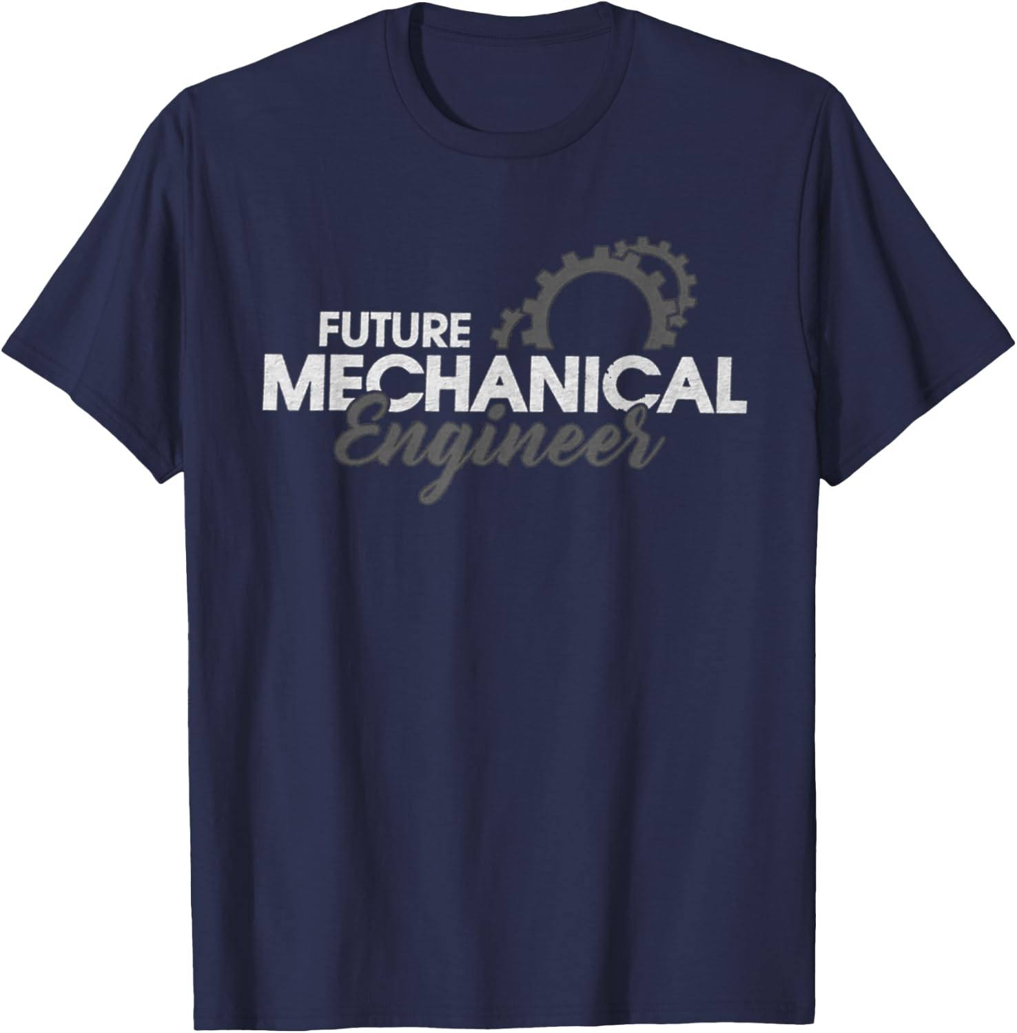 Vintage Future Engineering - Mechanical Engineering T-Shirt - T-Shirt | Navy