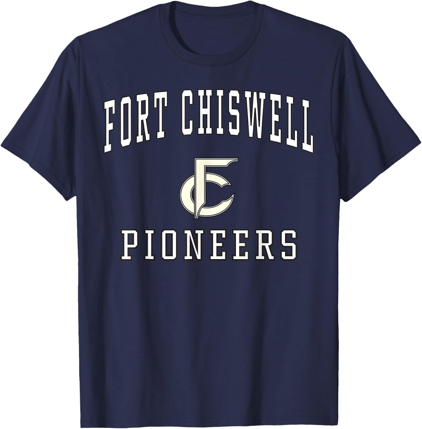 Fort Chiswell High School Pioneers C1 T-Shirt - T-Shirt | Navy