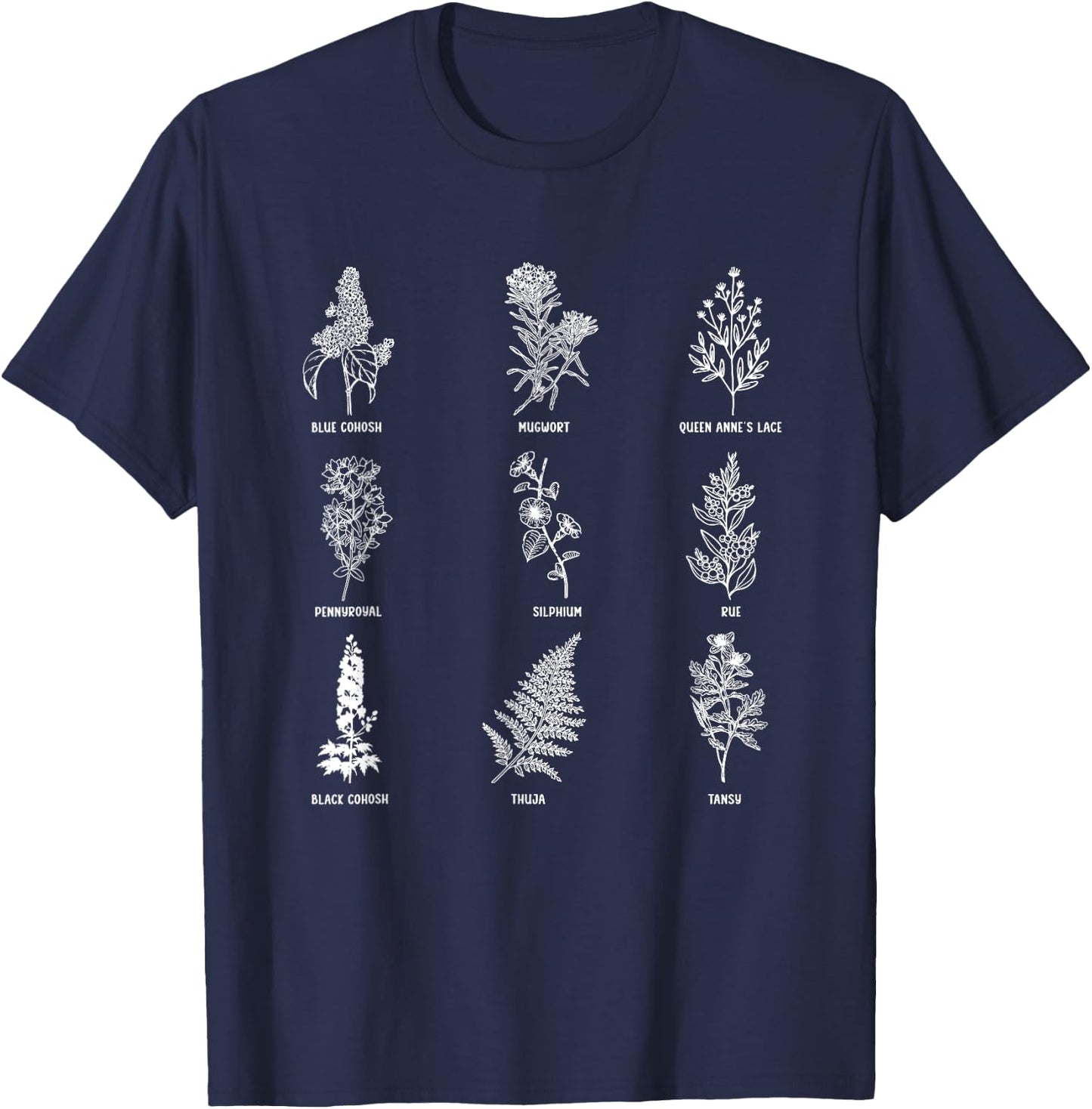 Women's Right Equality Health Herbs Herbalist T-Shirt - T-Shirt | Navy