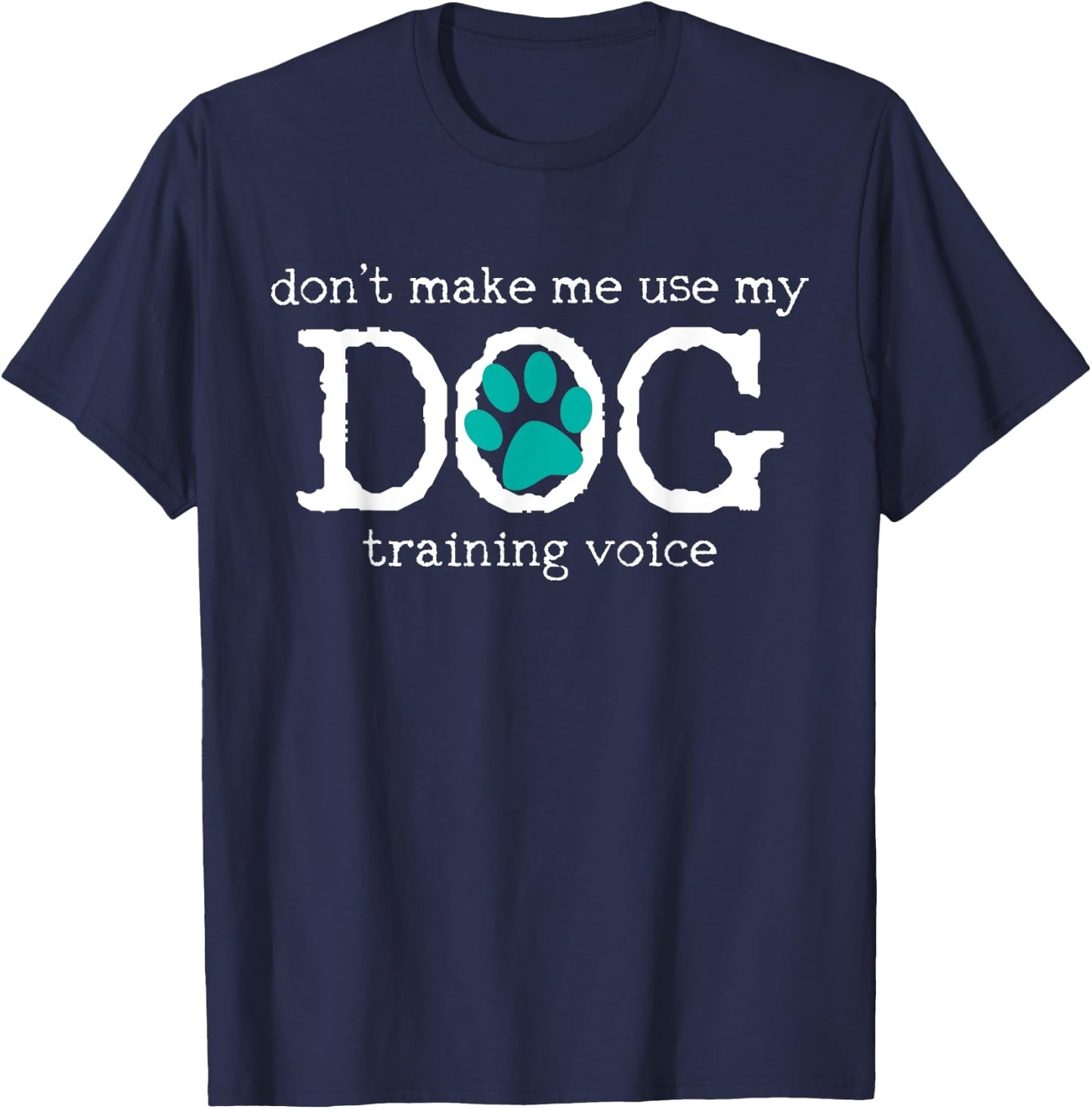 Dog School Trainer Education Training T-Shirt - T-Shirt | Navy