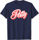 Styleuniversal Women's Petty Funny Cartoon Letter Print , Black, Small T-Shirt - T-Shirt | Navy