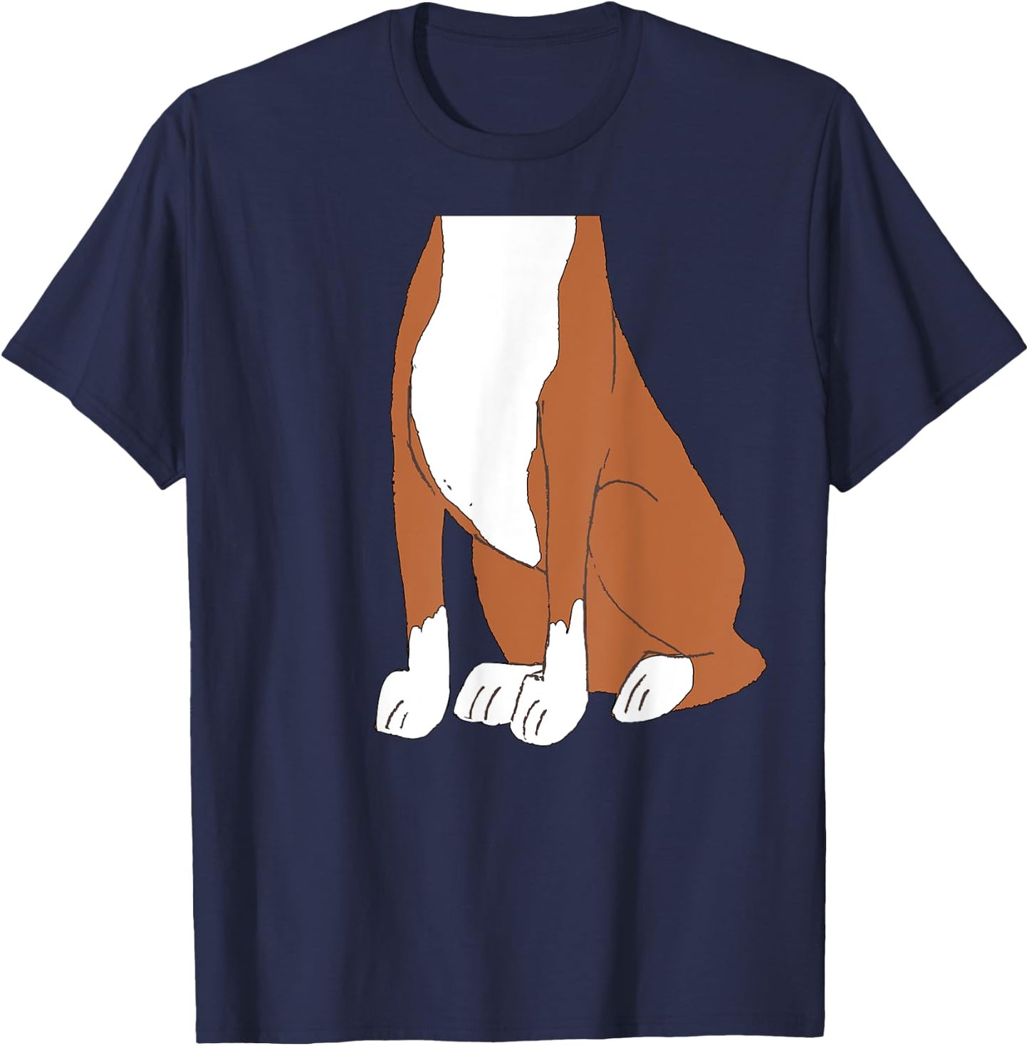Halloween Boxer Dog Breed Body Costume Shirts for Kids T-Shirt - T-Shirt | Navy