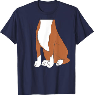 Halloween Boxer Dog Breed Body Costume Shirts for Kids T-Shirt - T-Shirt | Navy