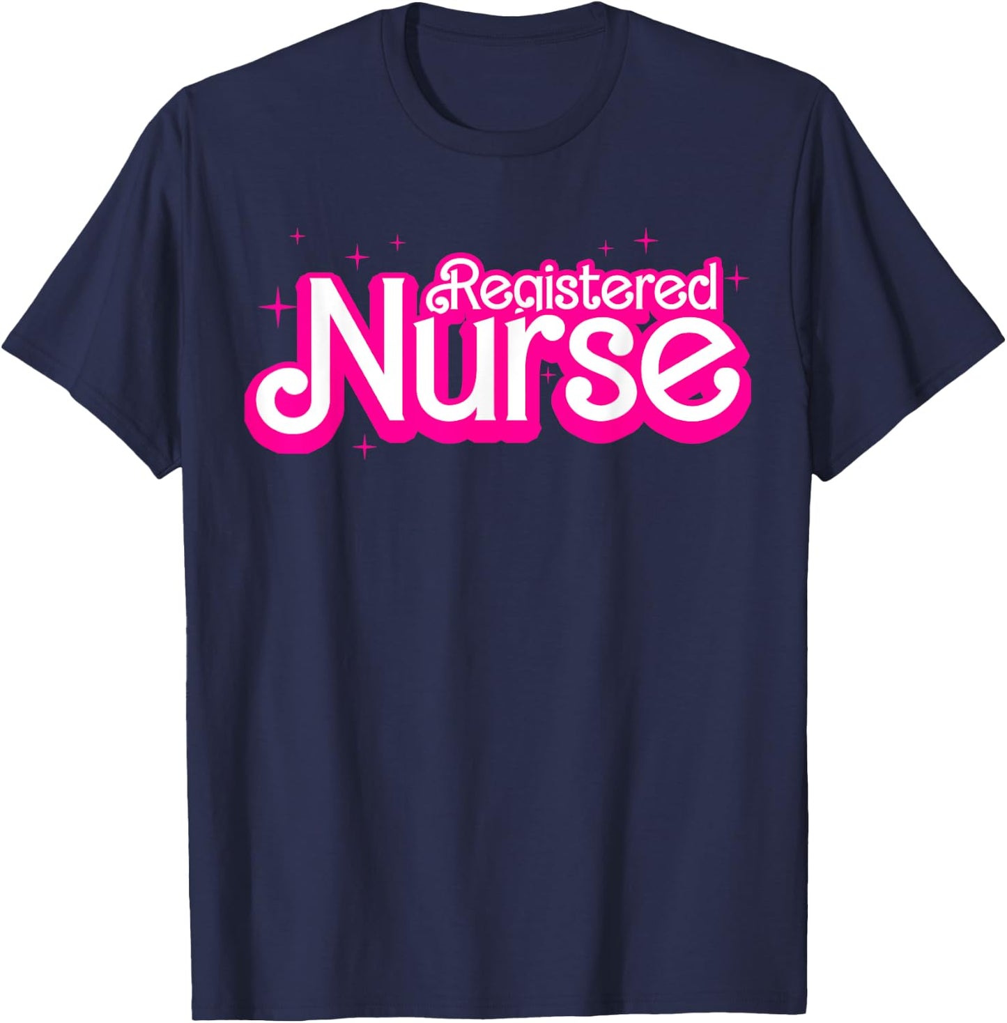 Registered Nurse Healthcare Hospital Nurse Rn Staff Nursing T-Shirt - T-Shirt | Navy