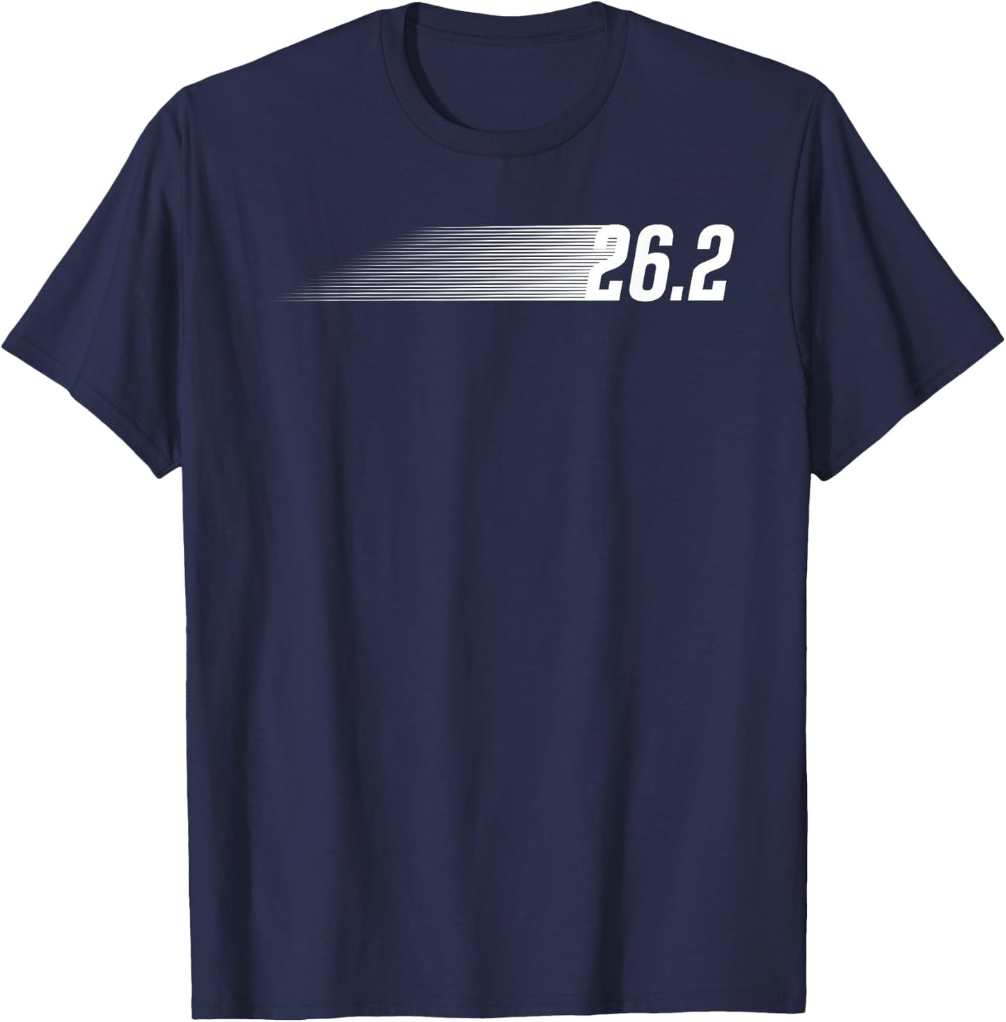 26.2 Marathon Design Women Athlete Marathon Runner T-Shirt - T-Shirt | Navy
