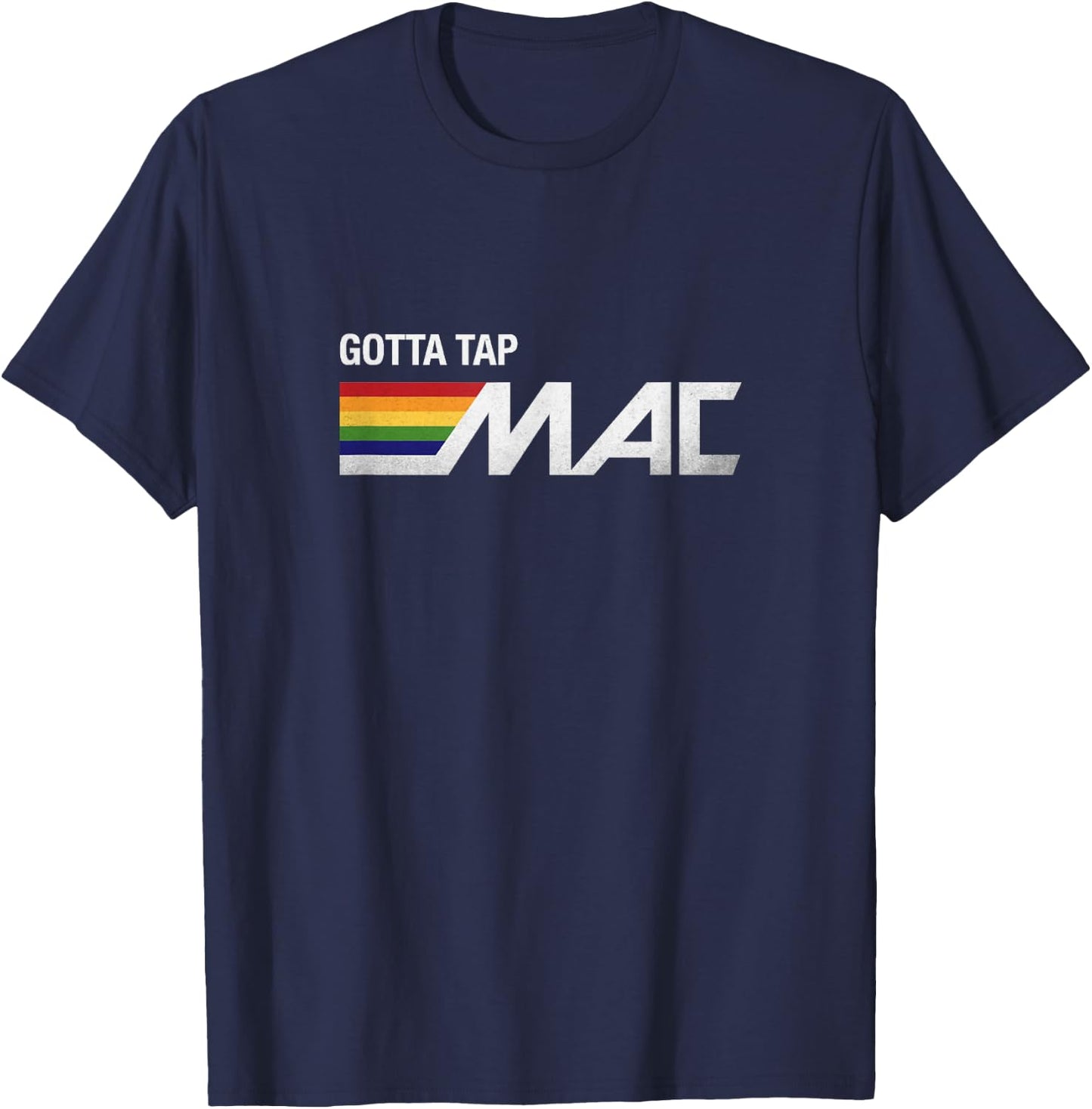 Retro Tap Mac - ATM Pennsylvania Gift T-Shirt - T-Shirt | Navy