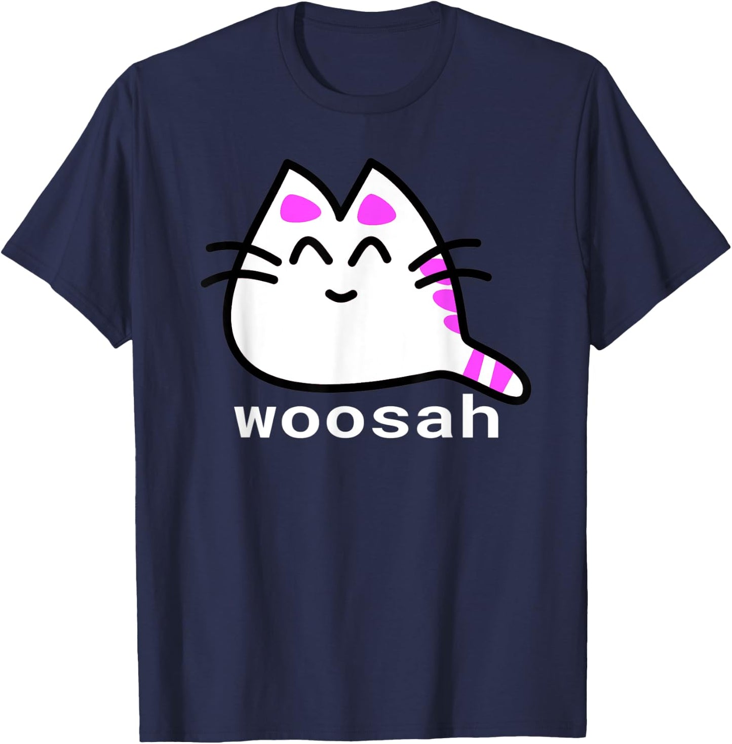 Woosah Calm Yoga Exhale Shirt T-Shirt - T-Shirt | Navy